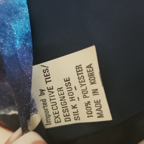 Jesus Carrying Cross A Rodgers Tie Christian Artsy Church Vintage - Picture 3 of 5